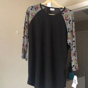 Lularoe Mickey Mouse Randy tee